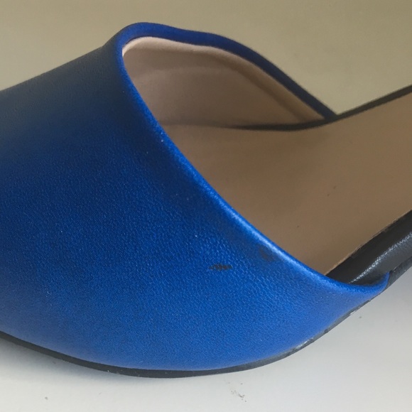 🌸2 for 1🌸 LIKE NEW! Blue & Black heels - Picture 4 of 4